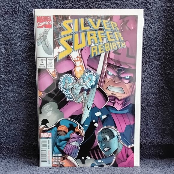 2022 Silver Surfer Rebirth 3 by Marvel Comics!! - Picture 1 of 2
